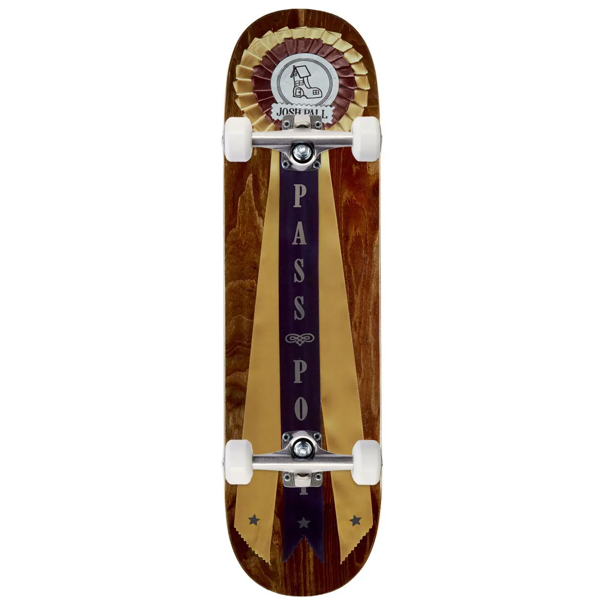 Passport Rosette Series Josh Skateboard Complete - 8.375" 1