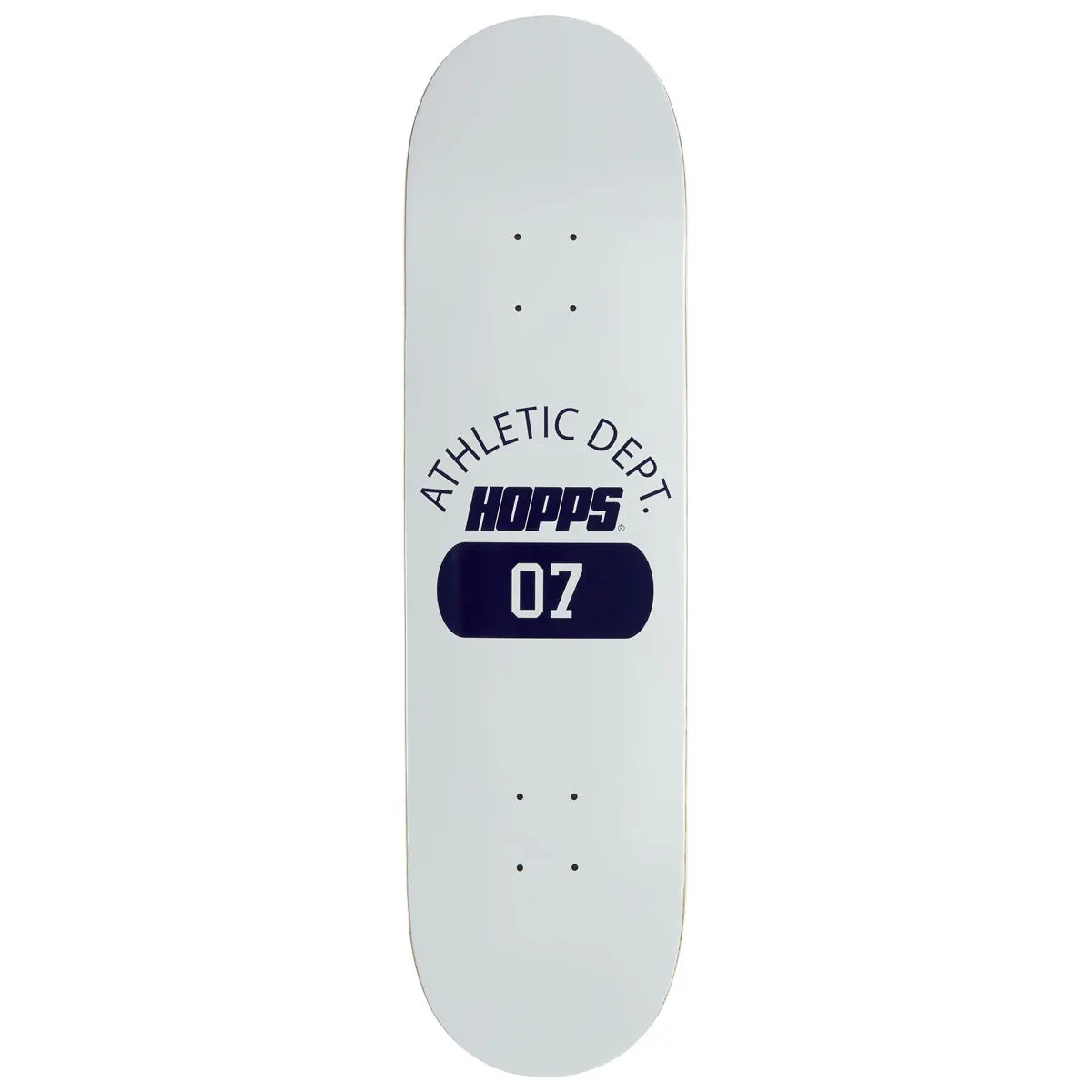 Hopps Athletic Dept. 07 Skateboard Deck - 8.38" 1
