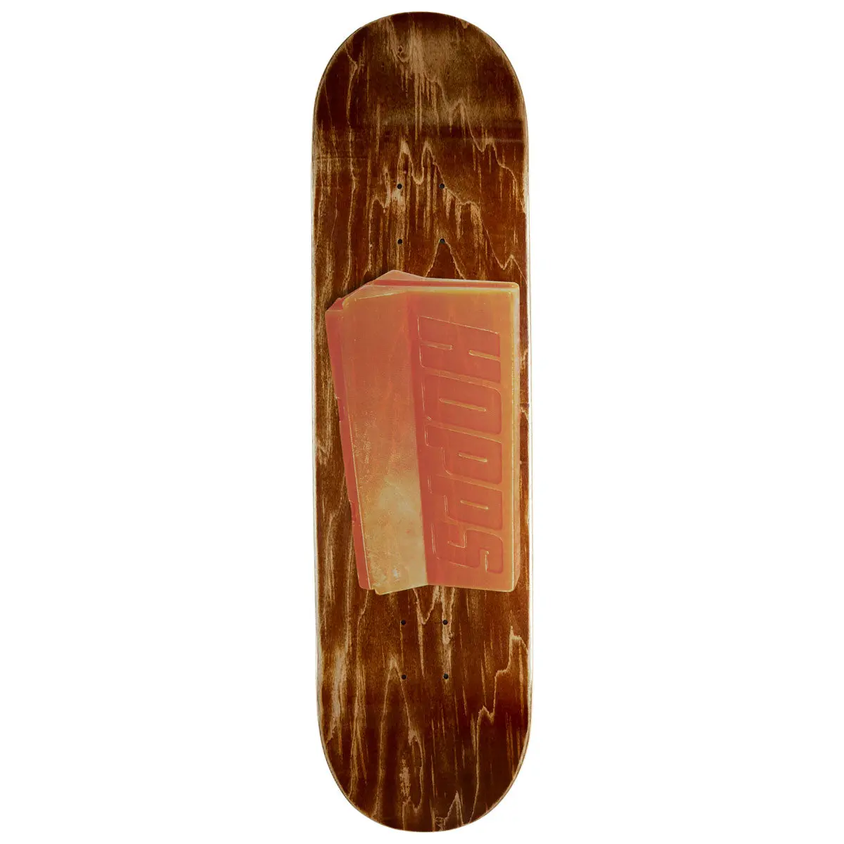 Hopps Barrier Wax Skateboard Deck - 8.50" 1