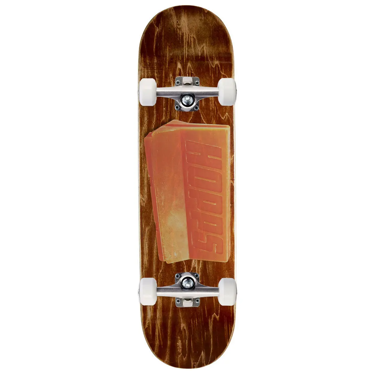 Hopps Barrier Wax Skateboard Complete - 8.50" 1