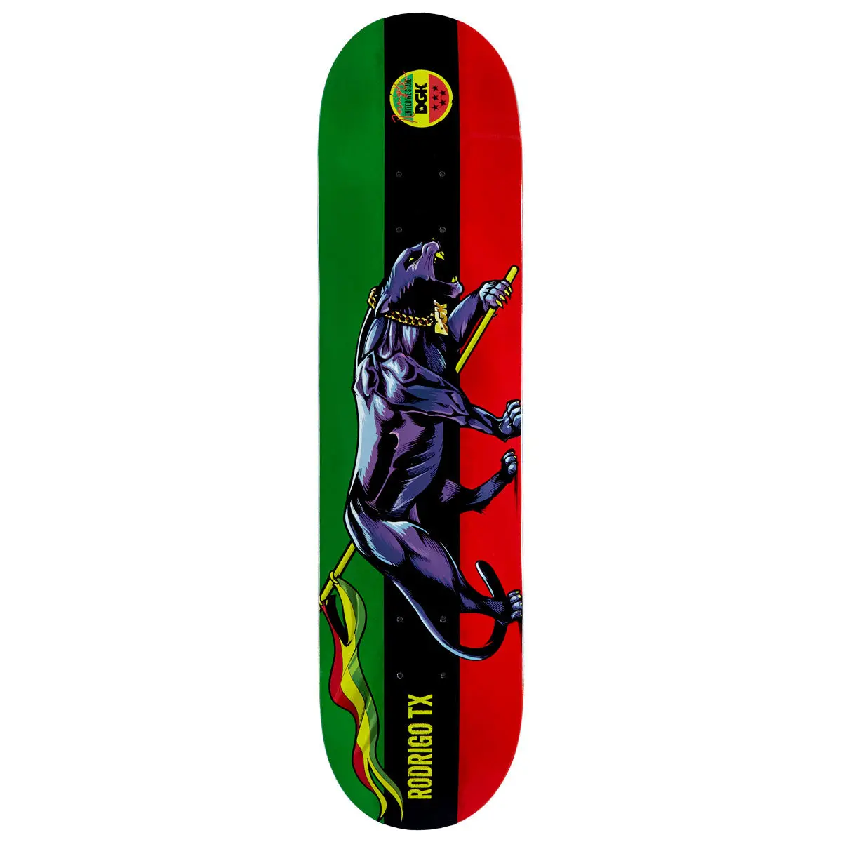 Dgk United Tx Skateboard Deck - 8.06" 1