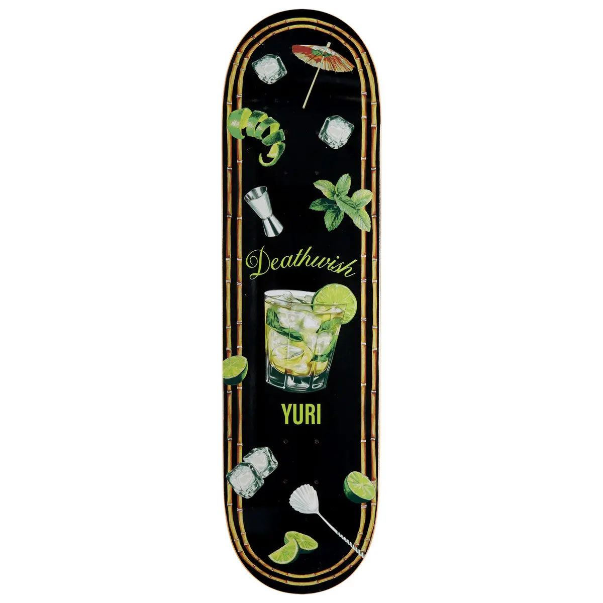 Deathwish Yuri Facchini Remedy Skateboard Deck - 8.475" 1