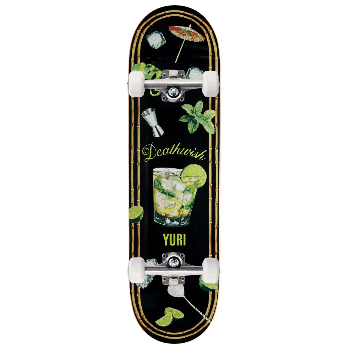 Deathwish Yuri Facchini Remedy Skateboard Complete - 8.475" 1