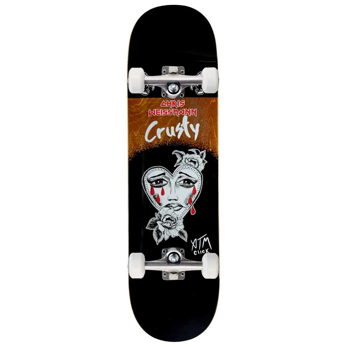 Atm Chris Weissmann Heart Skateboard Complete - 8.50" 1