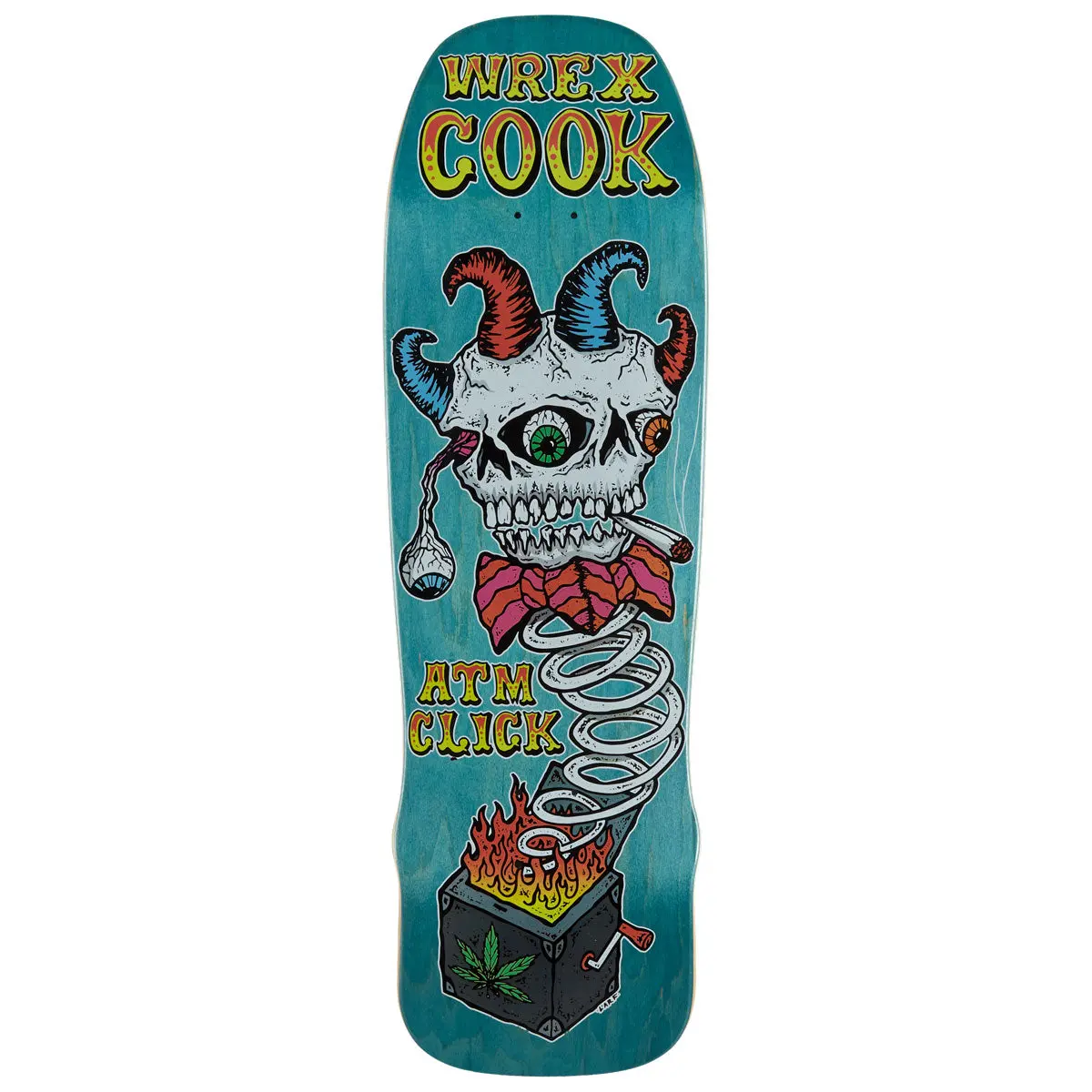 Atm Wrex Cook Circus Skateboard Deck - 9.50" 1