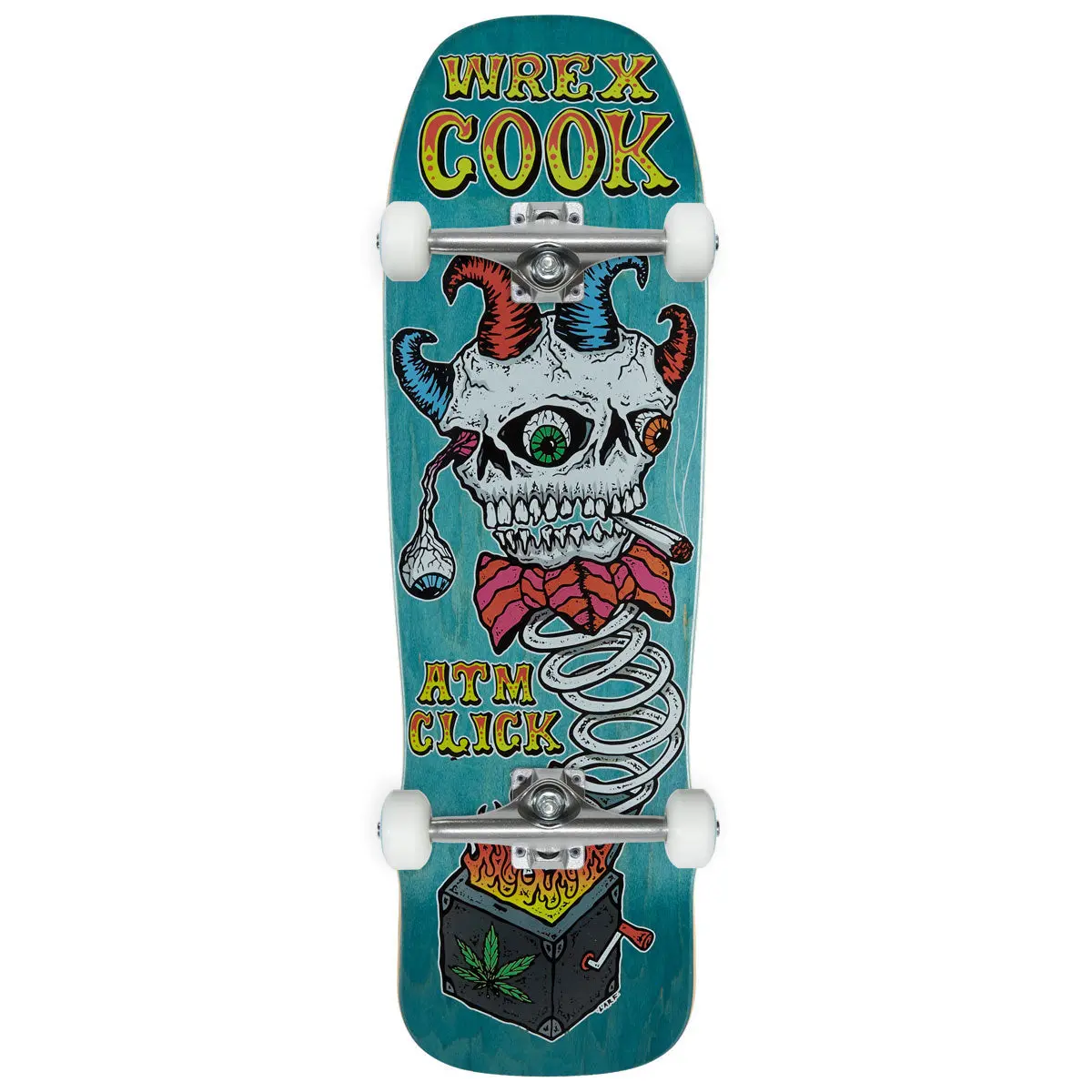 Atm Wrex Cook Circus Skateboard Complete - 9.50" 1