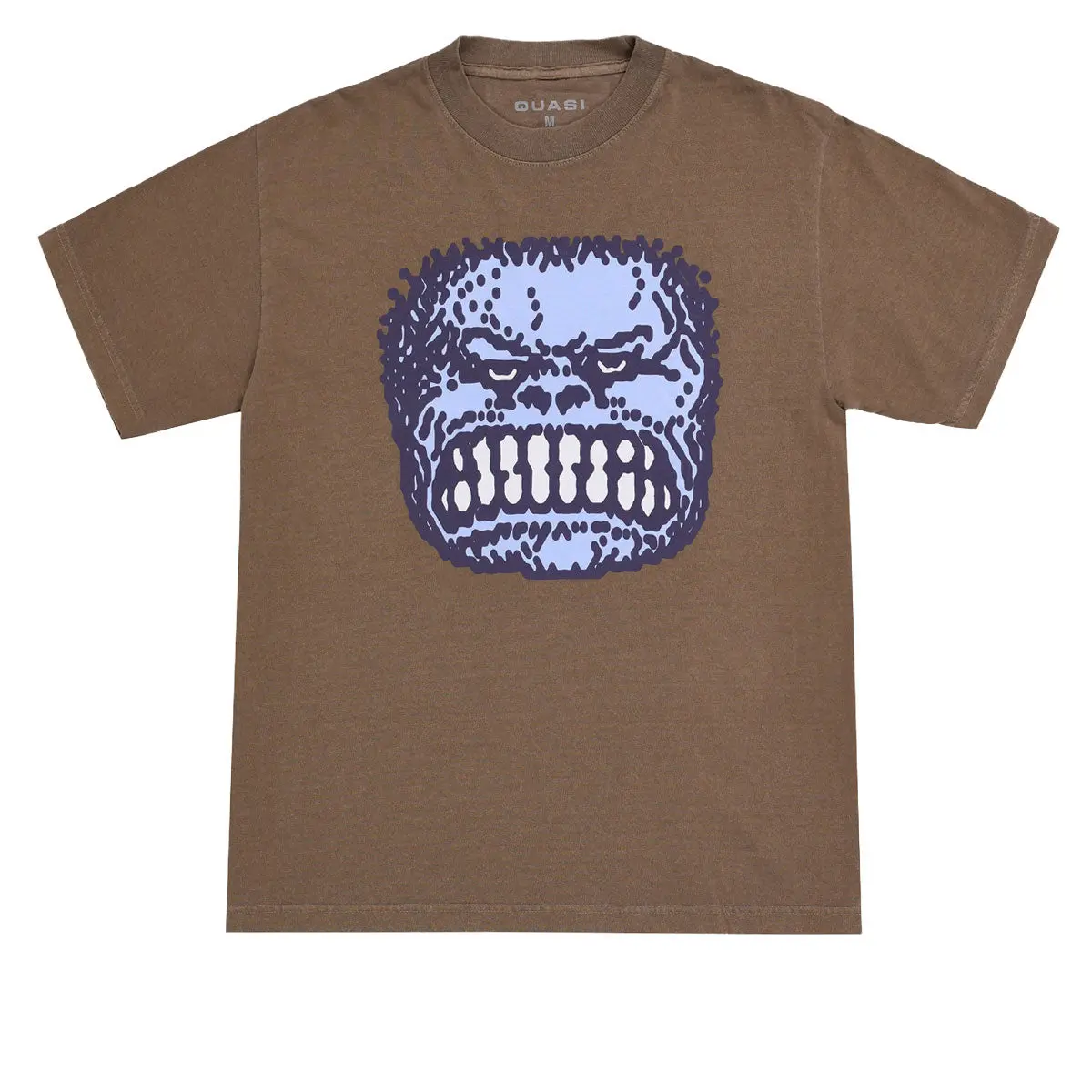 Quasi Meathead T-Shirt - Faded Brown 1