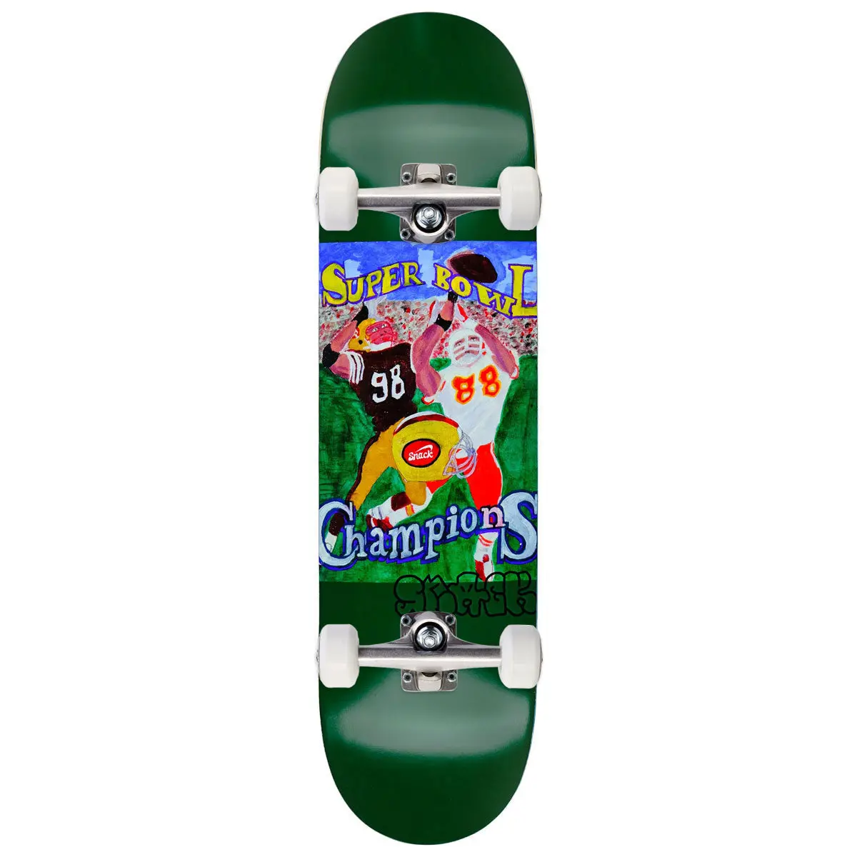 Snack Williams Super Bowl Skateboard Complete - 8.25" 1