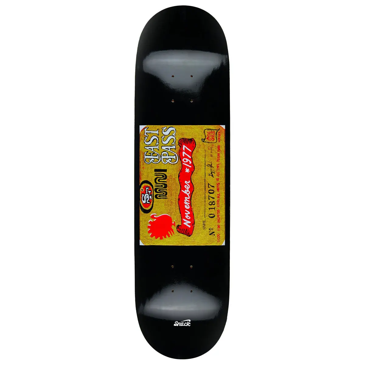 Snack Krebs Fast Pass Skateboard Deck - 8.50" 1