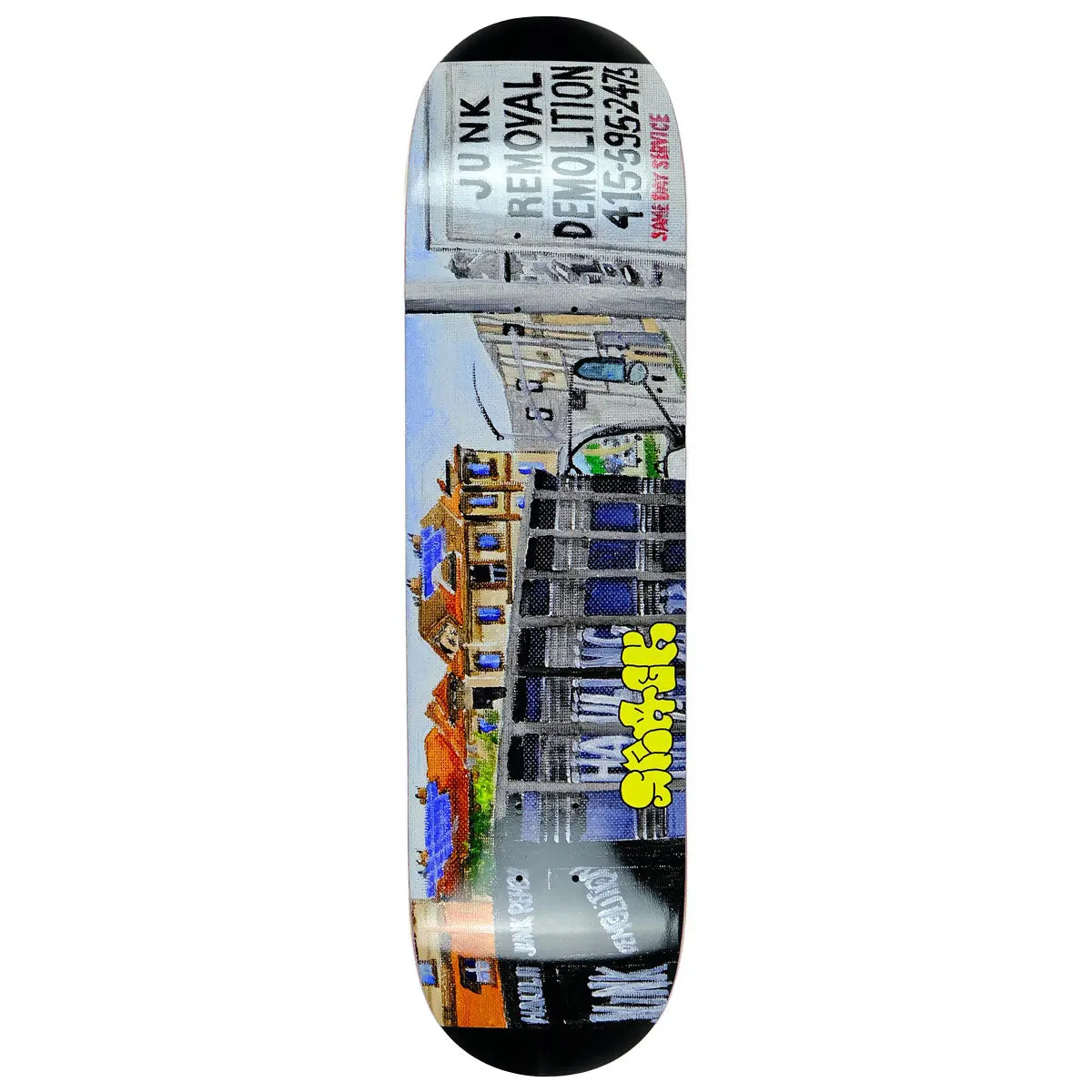 Snack Beall Junk Removal Skateboard Deck - 8.10" 1