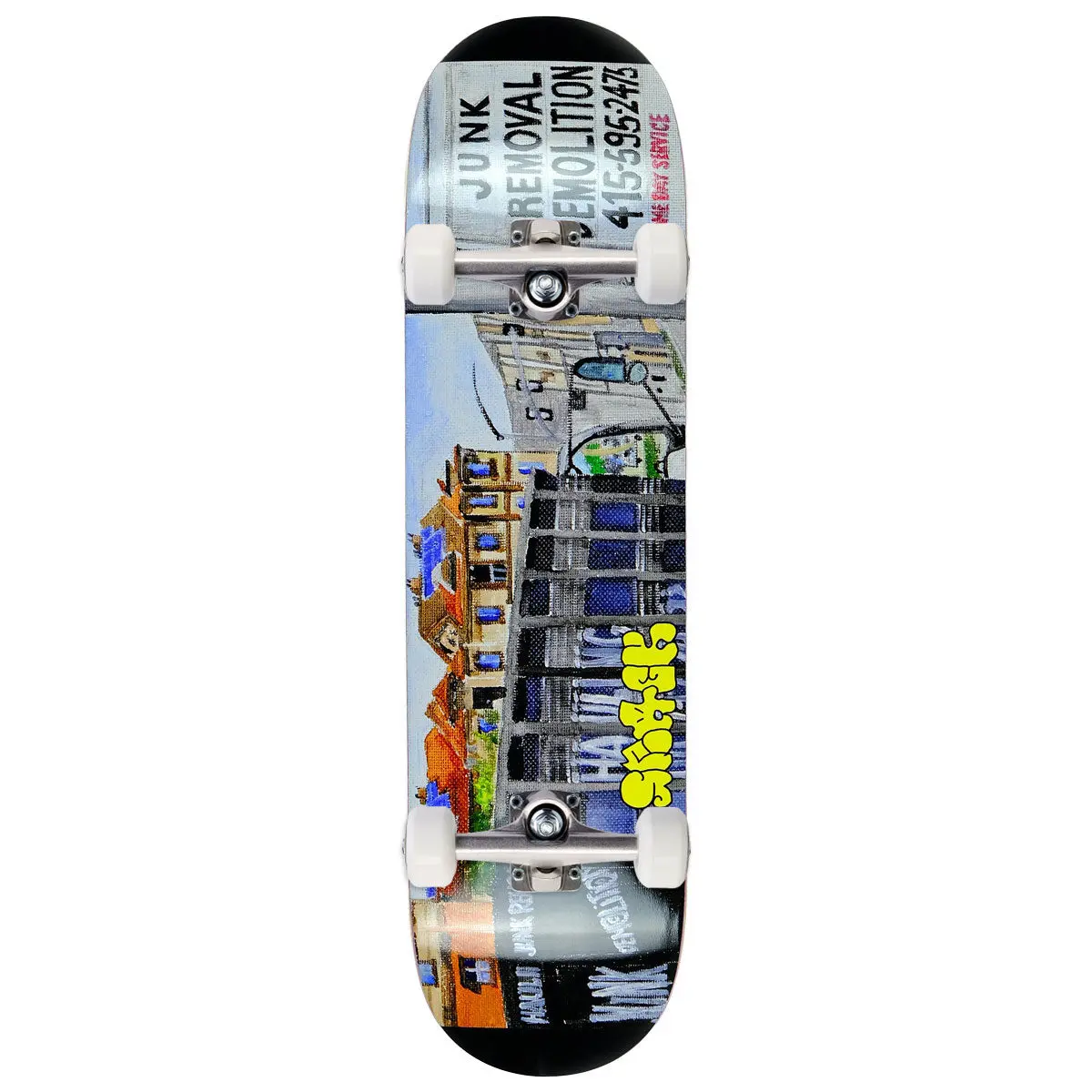 Snack Beall Junk Removal Skateboard Complete - 8.10" 1