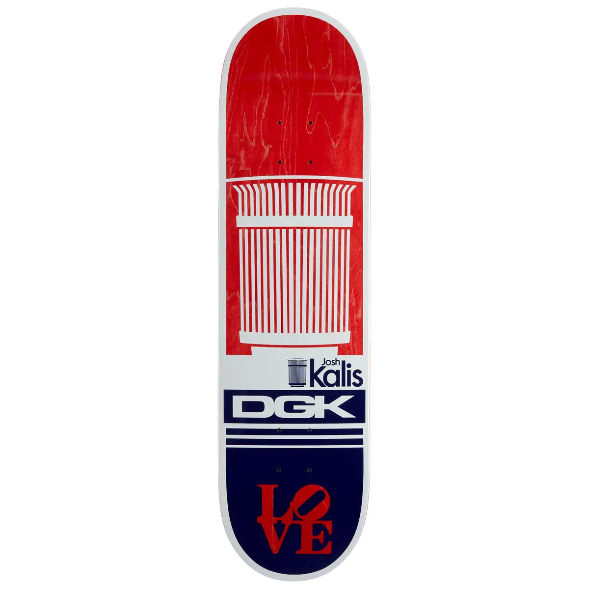 Dgk Heritage Kalis Skateboard Deck - 8.06" 1