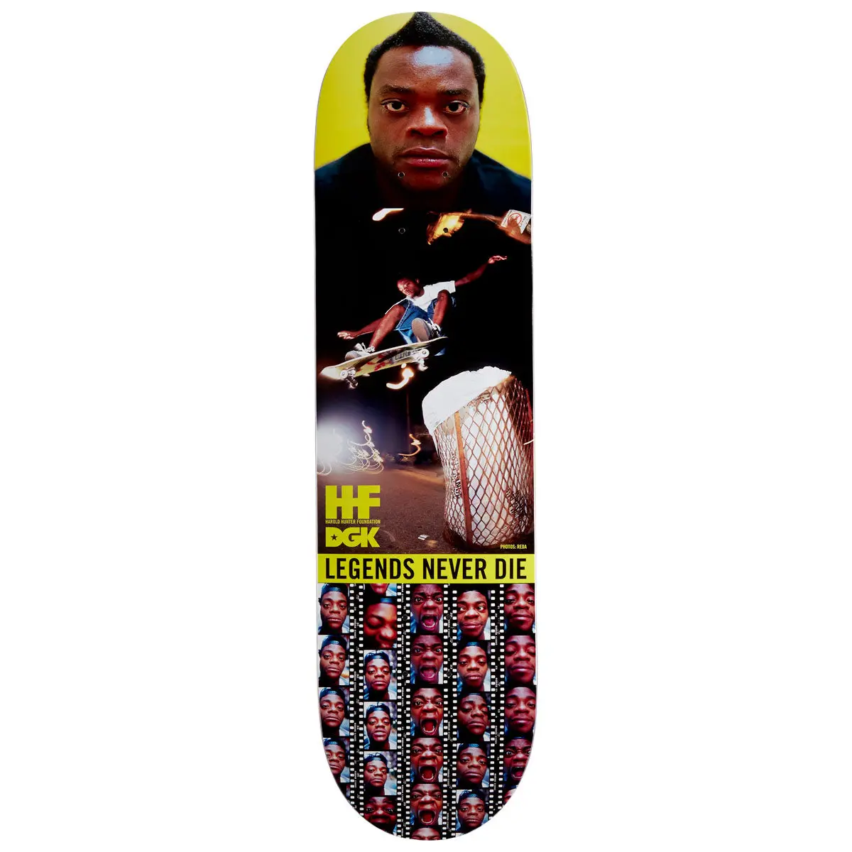 Dgk Street Soldier Harold Hunter Hhf2 Reda Skateboard Deck - 8.25" 1