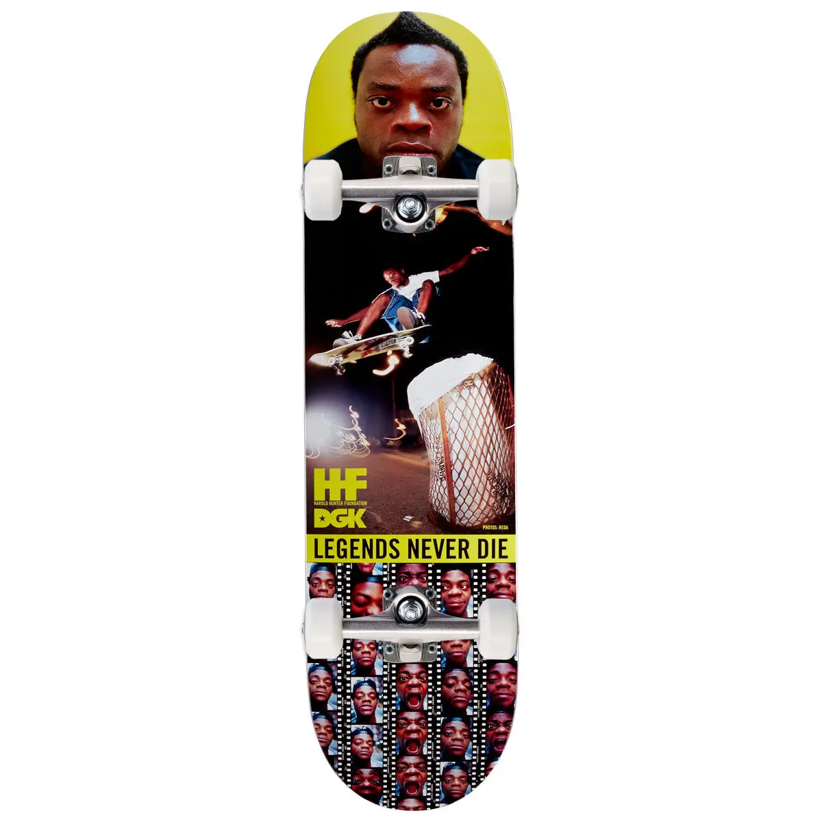 Dgk Street Soldier Harold Hunter Hhf2 Reda Skateboard Complete - 8.25" 1