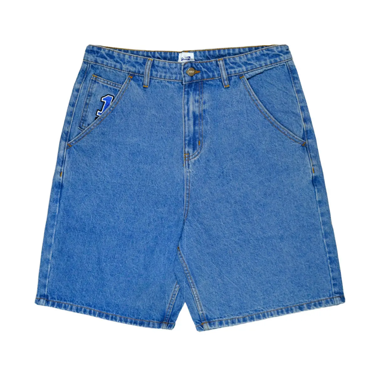 Snack Pole Position Jean Shorts - Skyline Blue 1