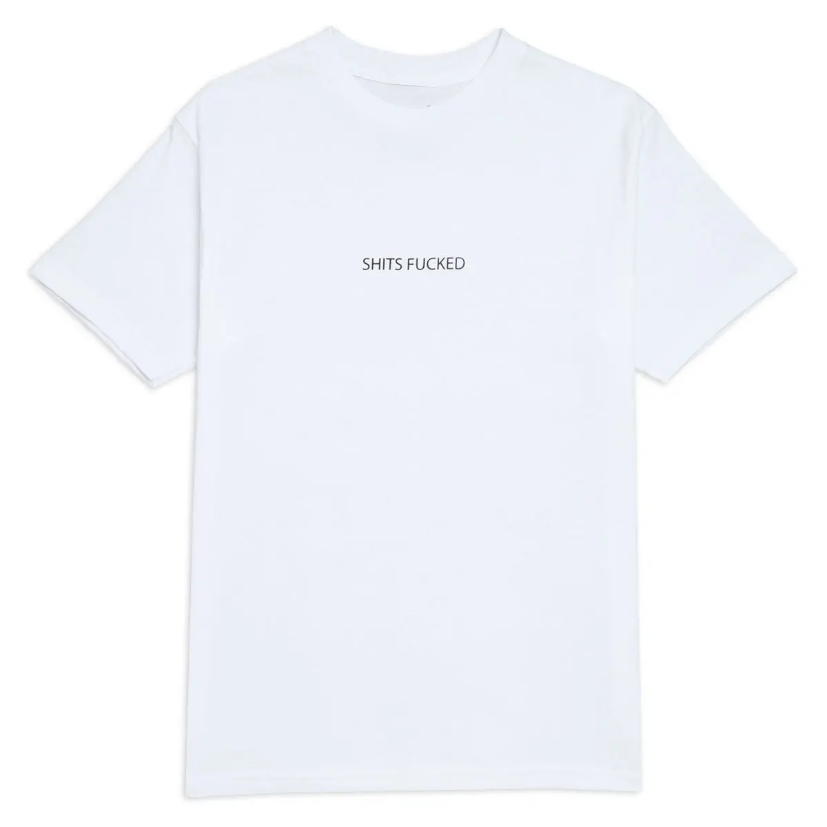 Designer Trash Shits Fucked T-Shirt - White 1