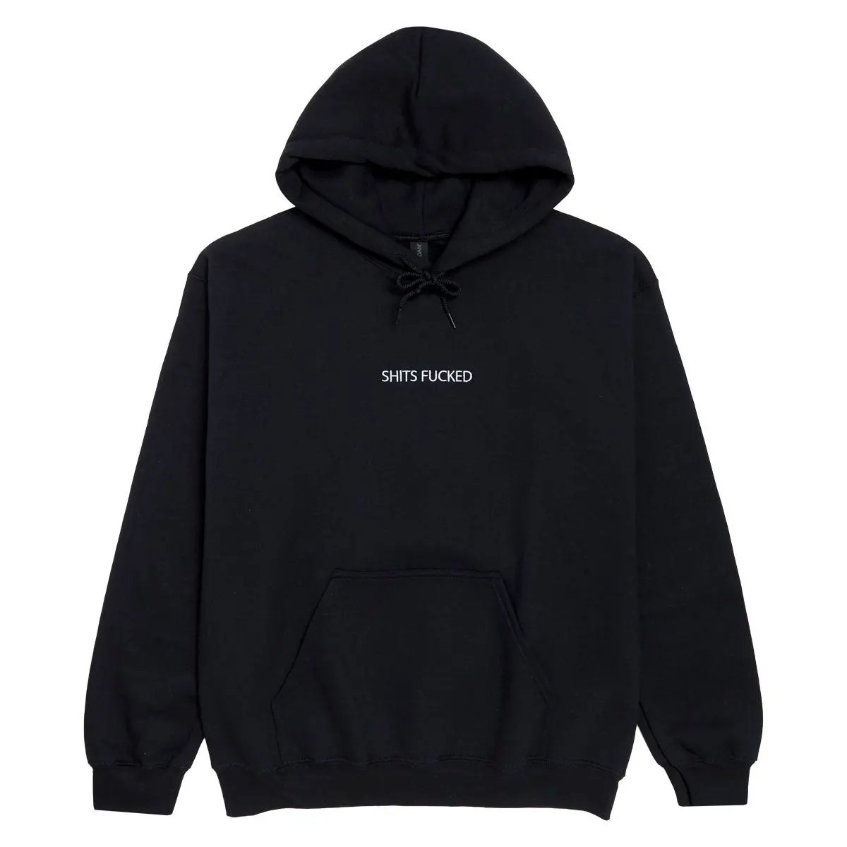 Designer Trash Shits Fucked Hoodie - Black 1