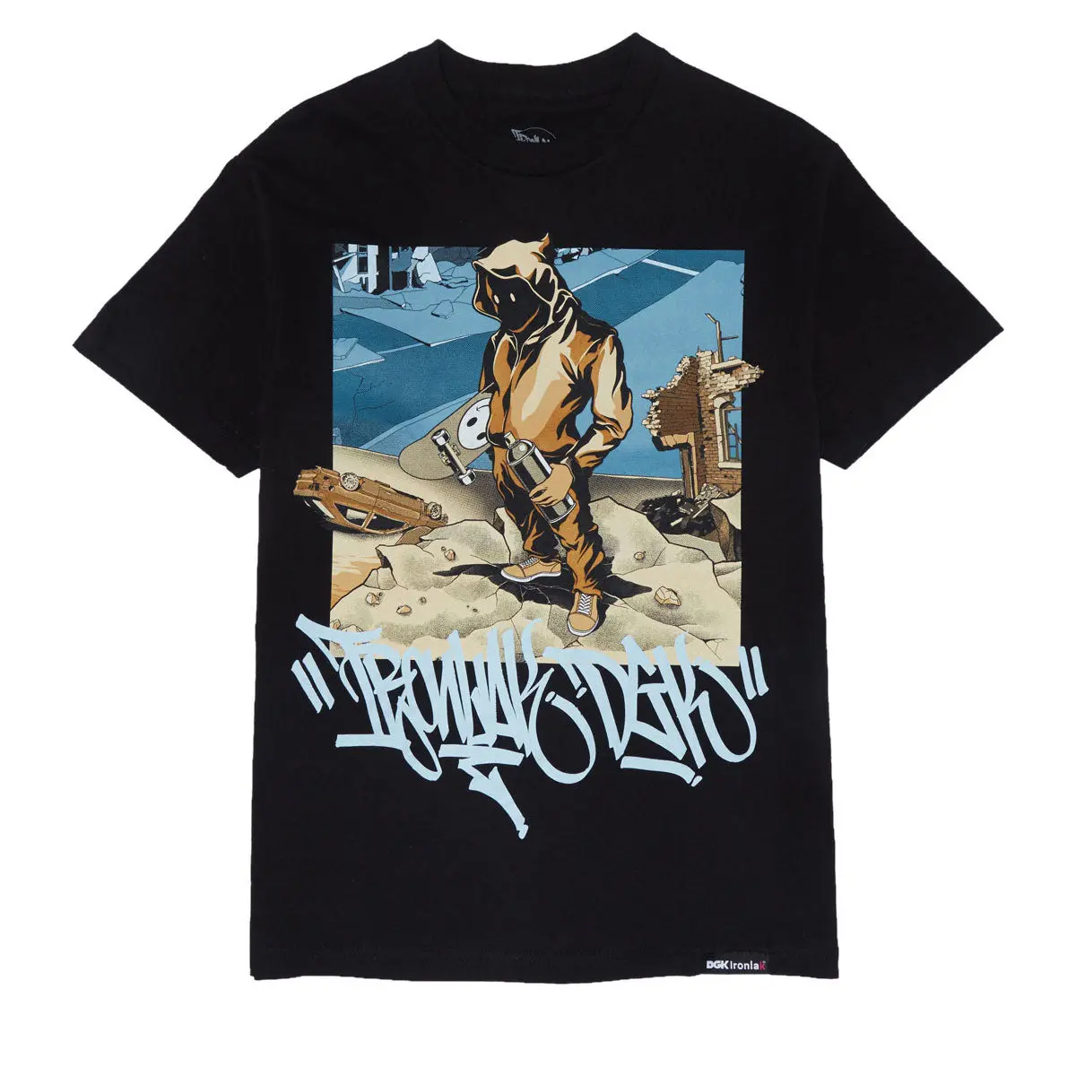 Dgk X Ironlak Laquer T-Shirt - Black 1