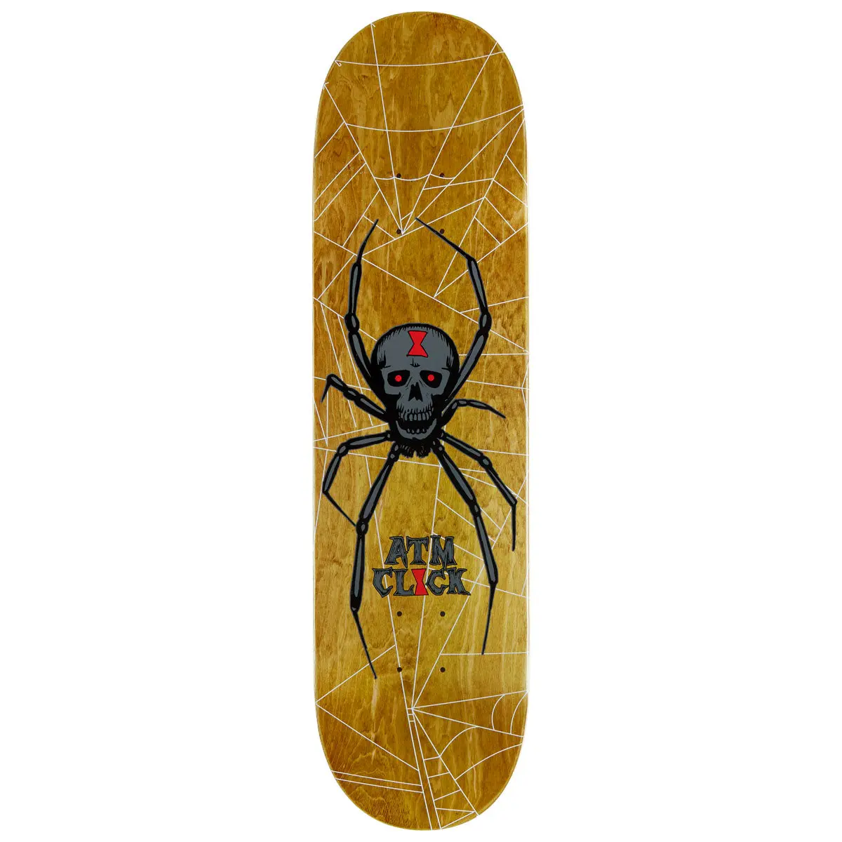 Atm Spider Skateboard Deck - 8.25" 1