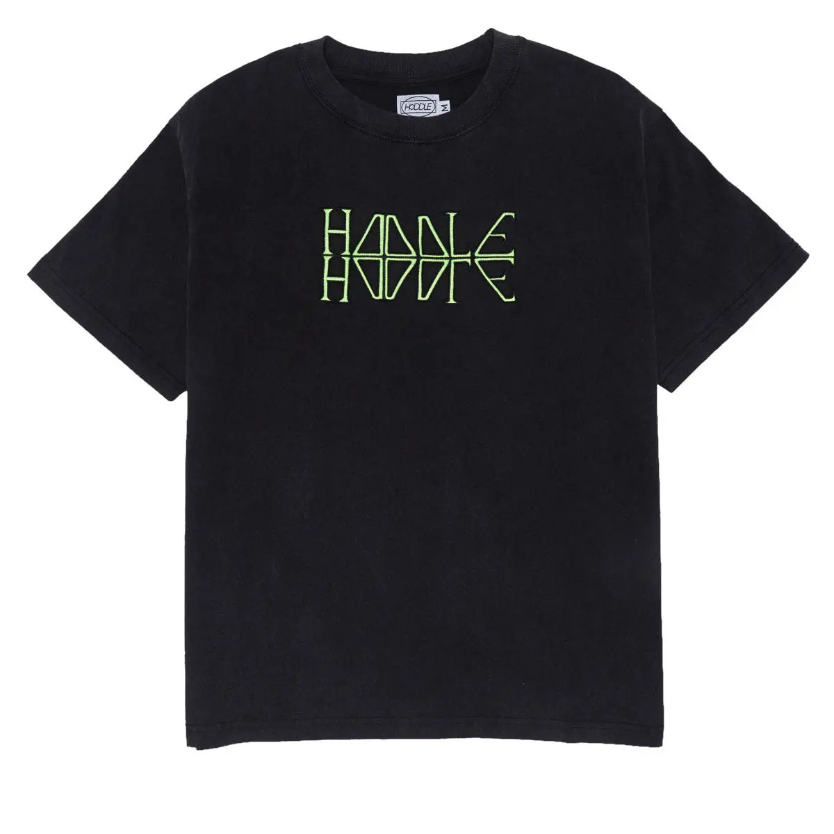 Hoddle Rune T-Shirt - Black Wash 1