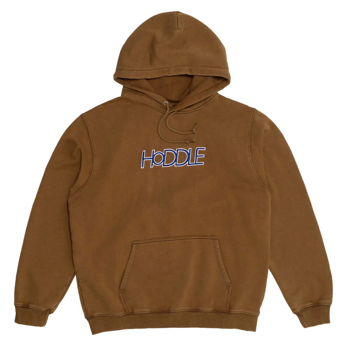 Hoddle Og Logo Hoodie - Brown 1