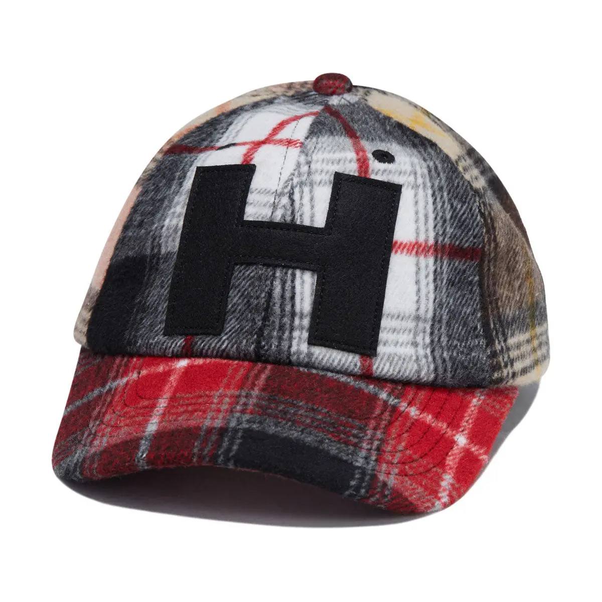 Hoddle H Logo Hat - Mixed Plaid 1