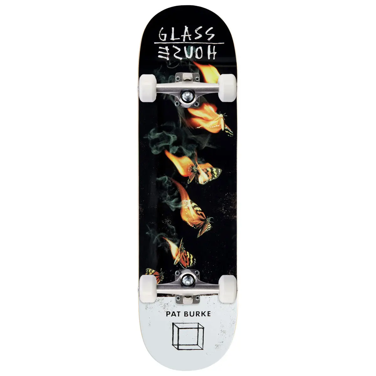 Glass House Burke Butterfly Skateboard Complete - 8.50" 1