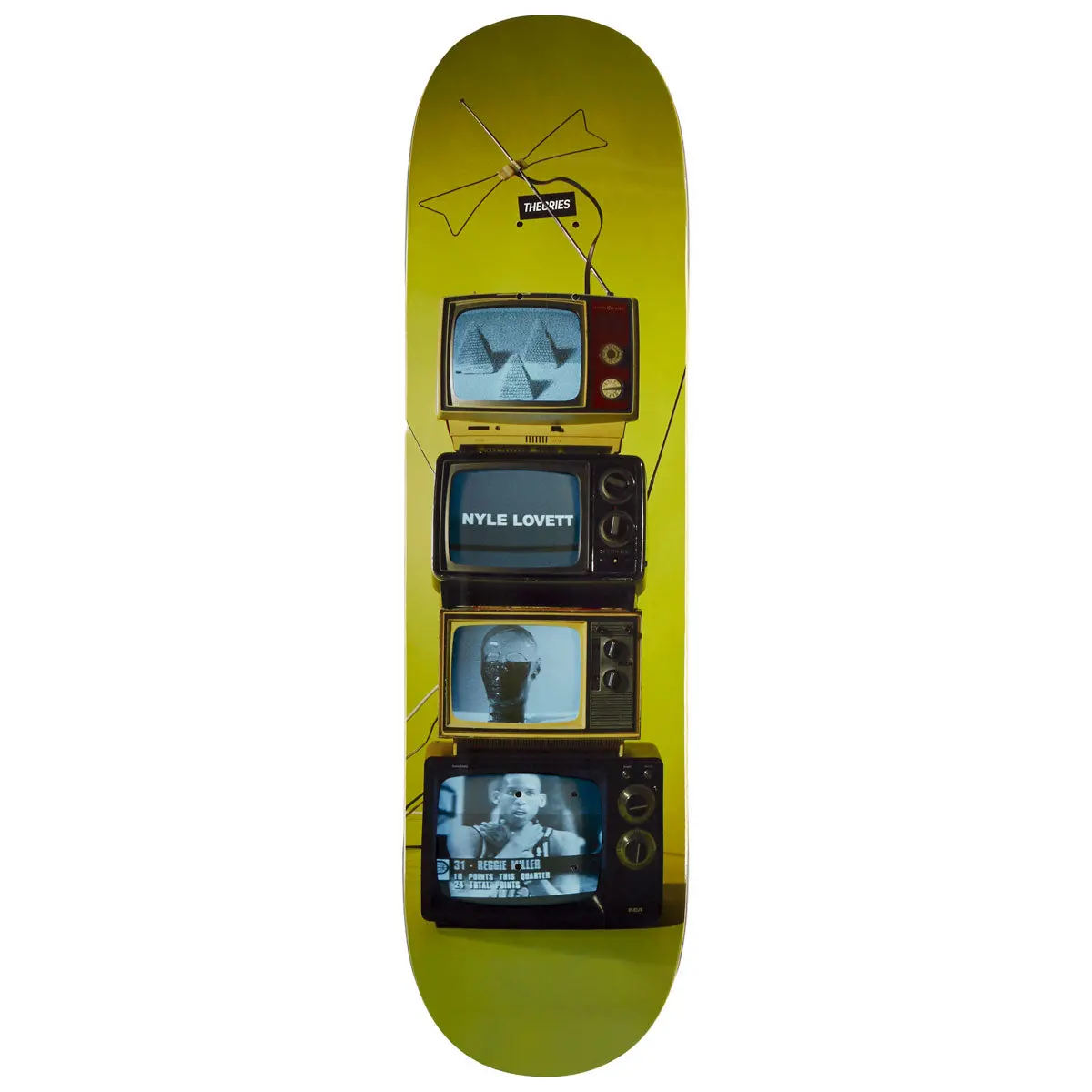 Theories Lovett Channel 4 Skateboard Deck - 8.38" 1