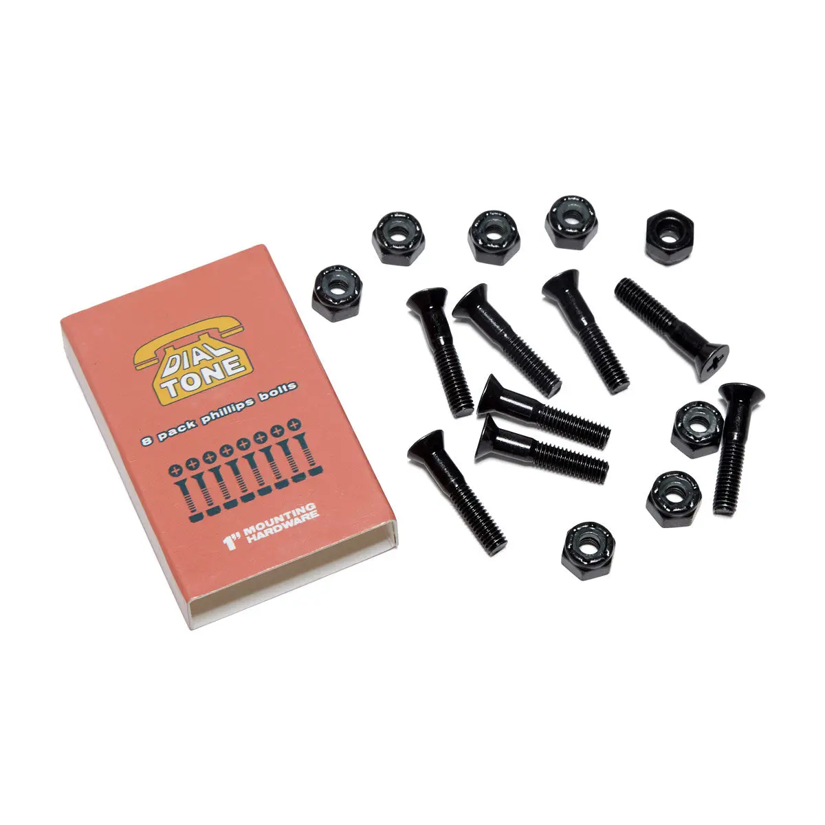 Dial Tone Matchbook Bolts Phillips Hardware - 1” 1