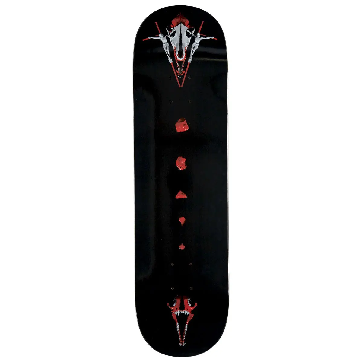 Disorder Masterpiece Clive Dixon Skateboard Deck - Black/Red - 8.50" 1