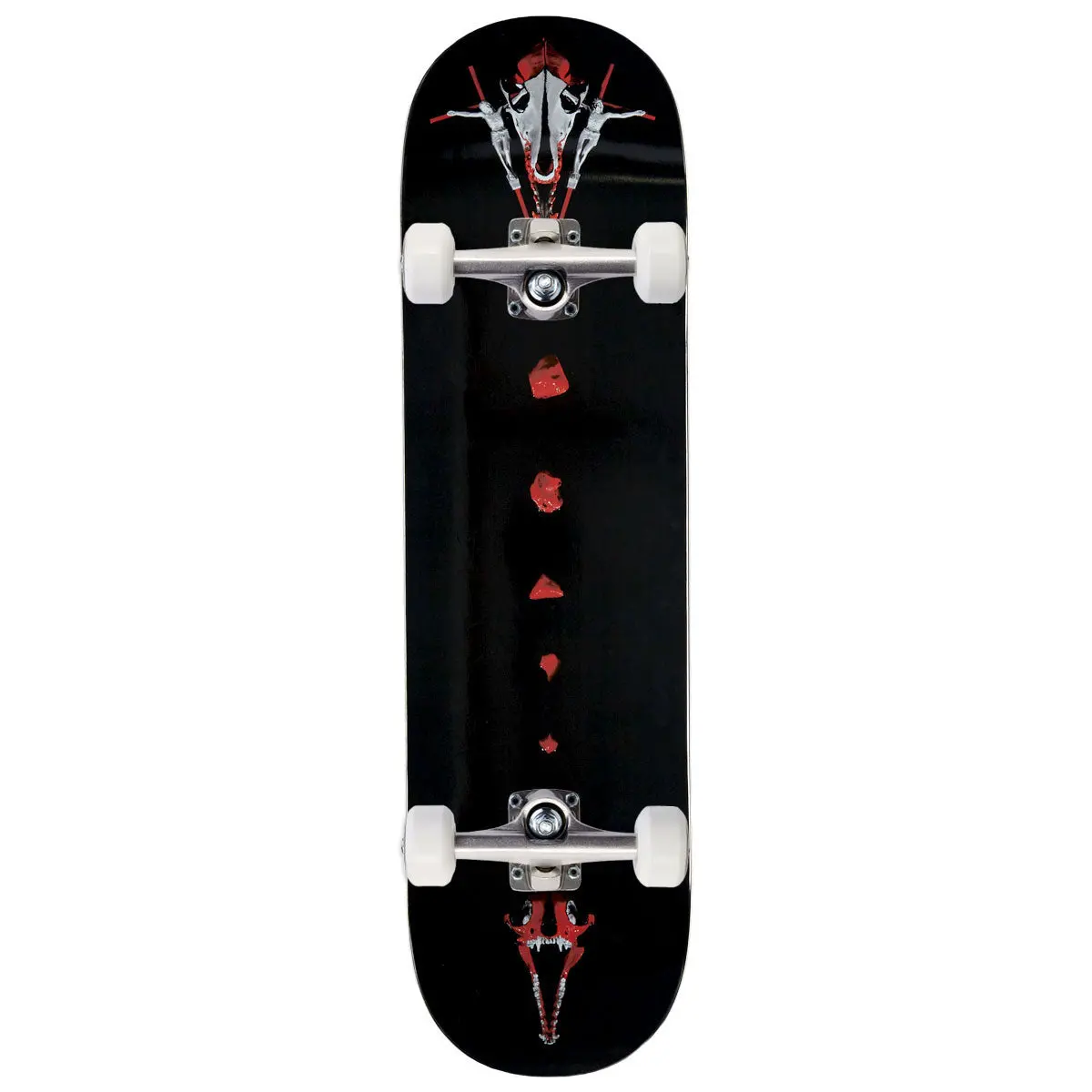 Disorder Masterpiece Clive Dixon Skateboard Complete - Black/Red - 8.50" 1