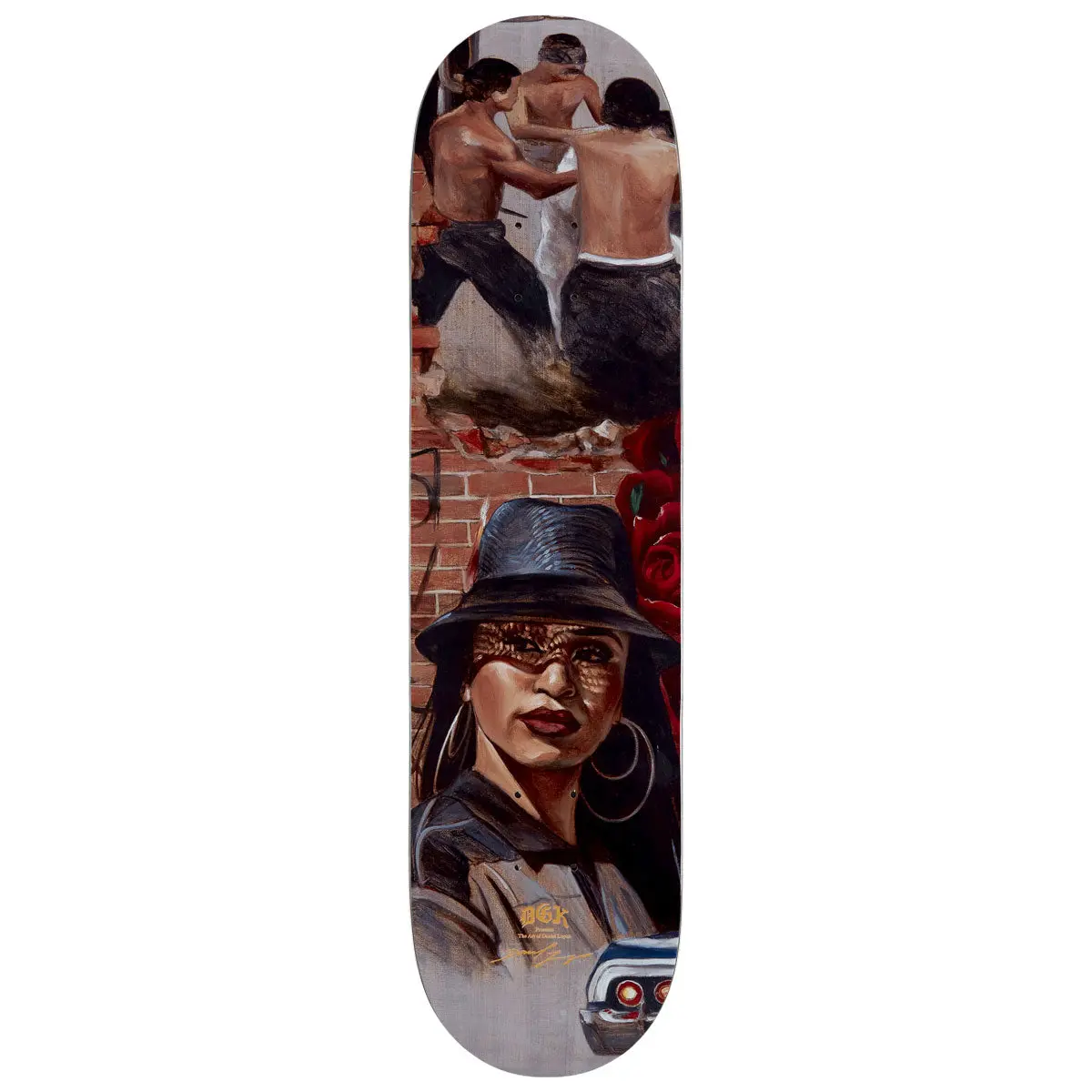 Dgk X Godfitti No.1 Skateboard Deck - 8.00" 1