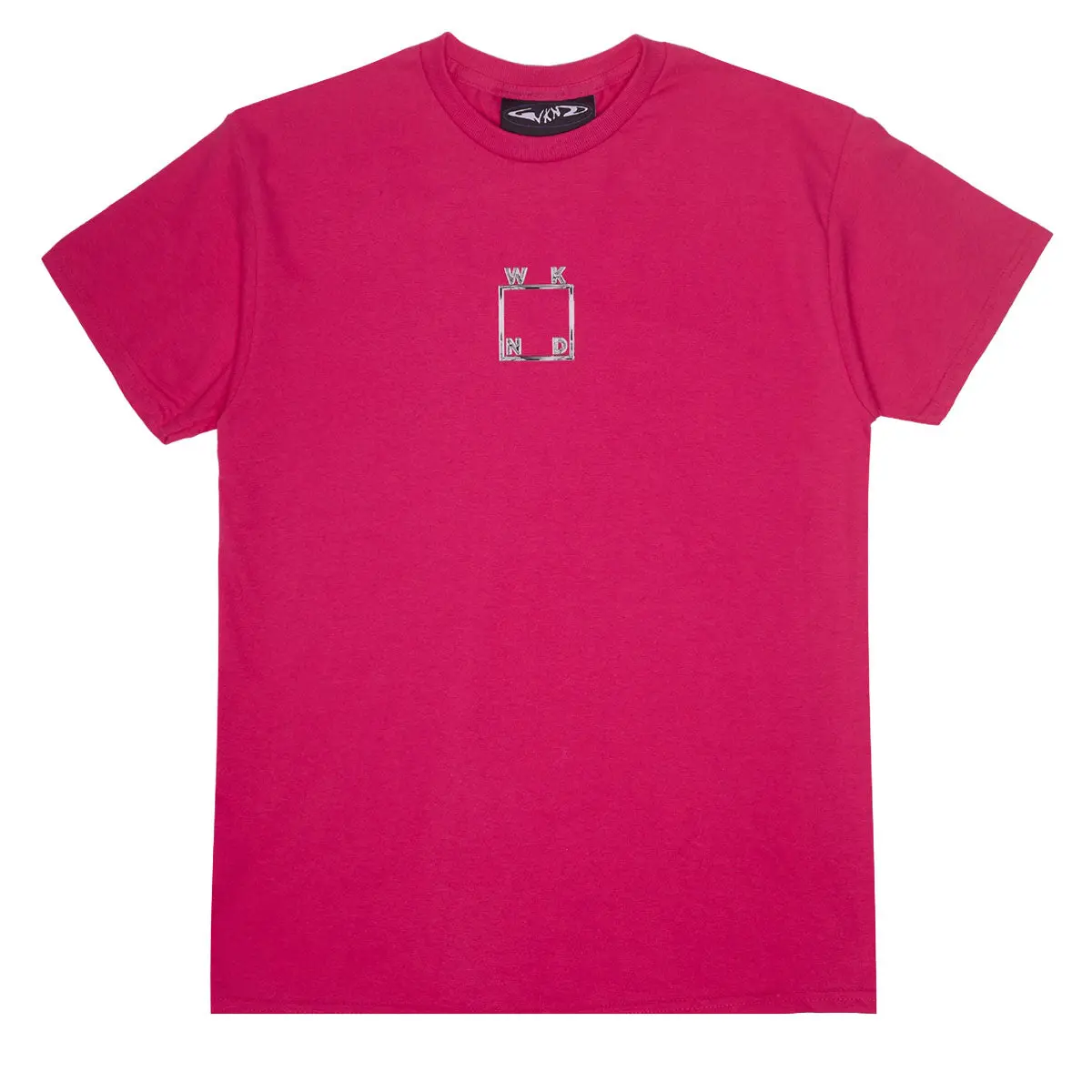 Wknd Center Logo T-Shirt - Pink 1