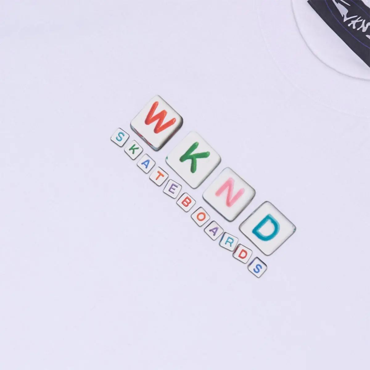 Wknd Beads T-Shirt - White 2