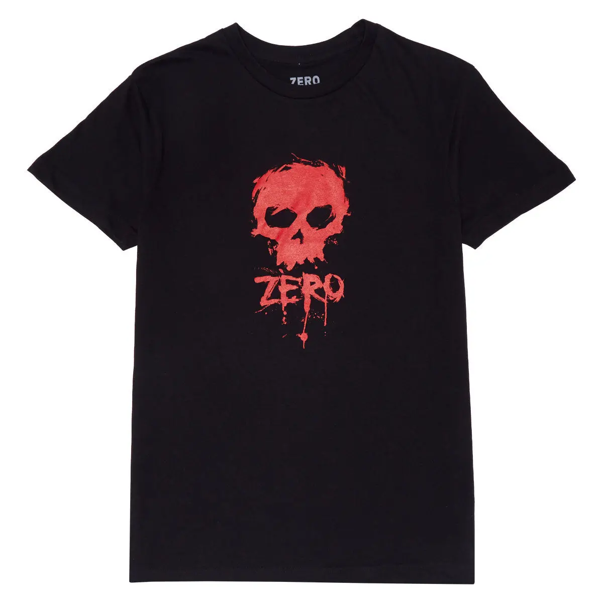 Zero Blood Skull T-Shirt - Black/Red 1