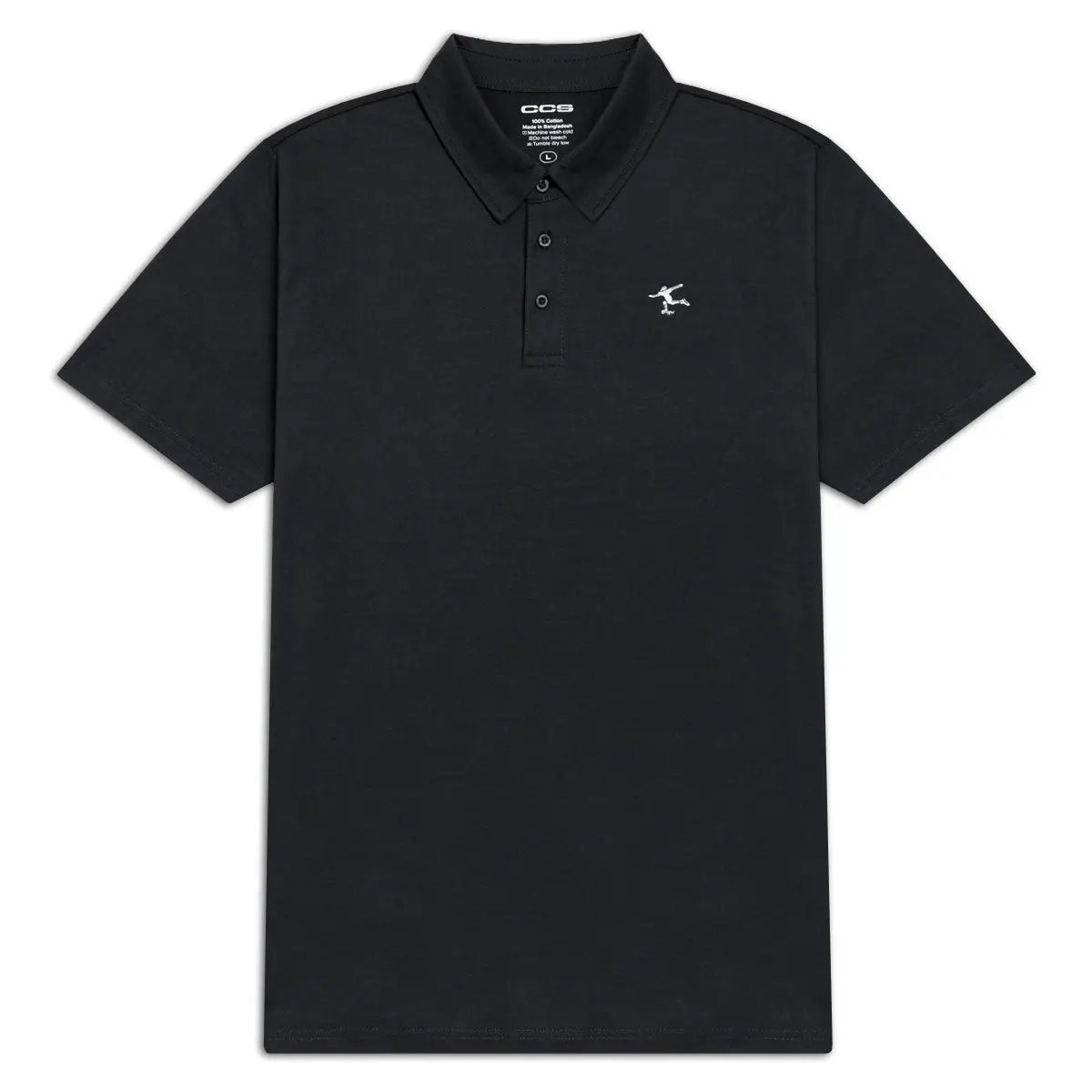 Ccs Cheap Skates Icon Polo Shirt - Black 1