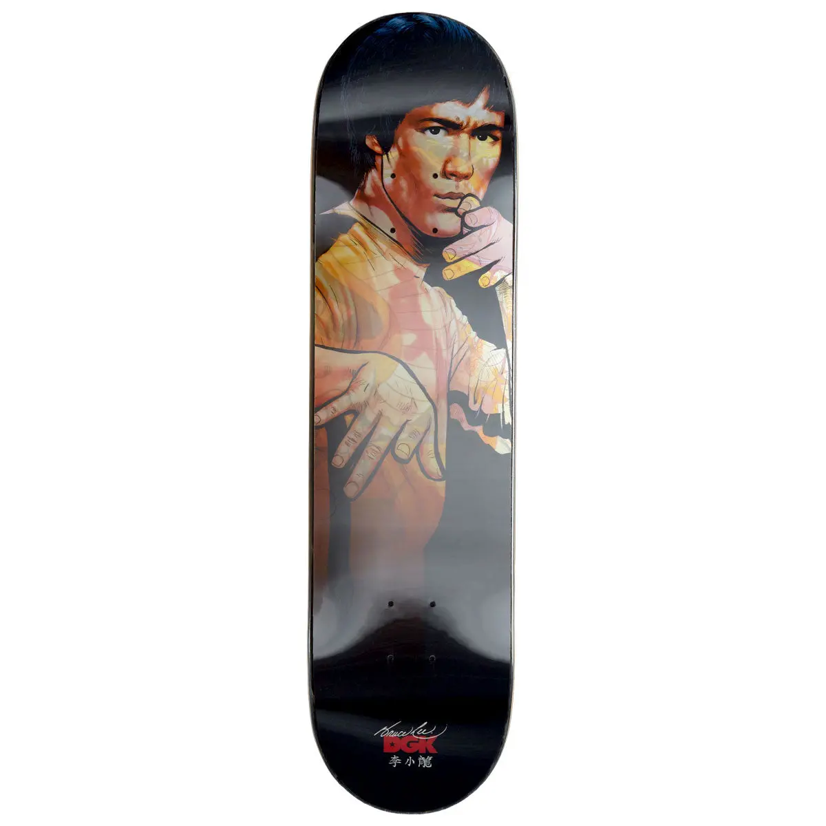 Dgk X Bruce Lee Dragon Lenticular Skateboard Deck - 8.25" 1