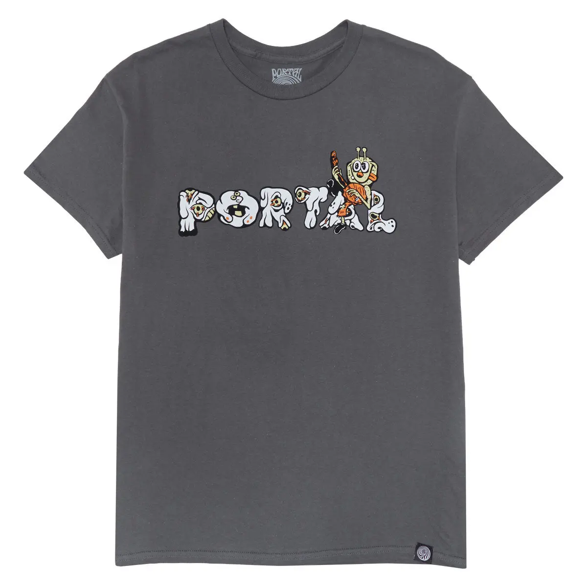 Portal Dimension Banjo Sunflower T-Shirt - Grey 1