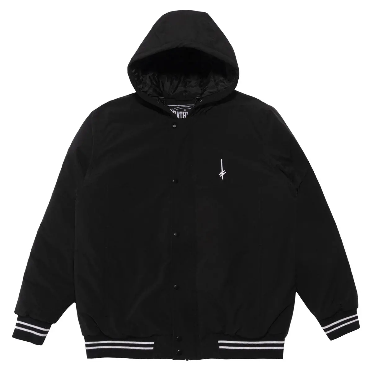 Deathwish Hometown Parka Jacket - Black 1
