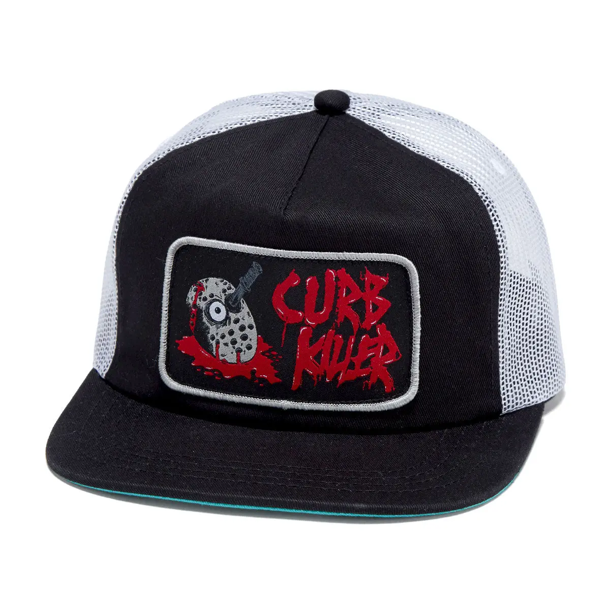Herion Curb Killer Trucker Hat - Black/White 1