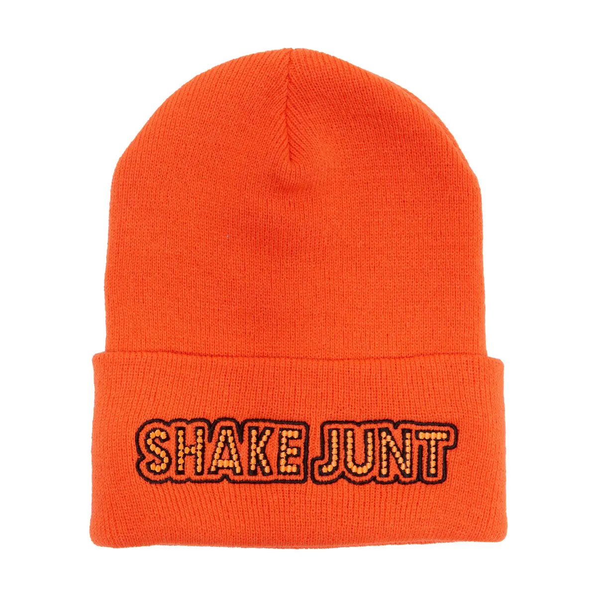 Shake Junt Stretch Logo Beanie - Orange 1