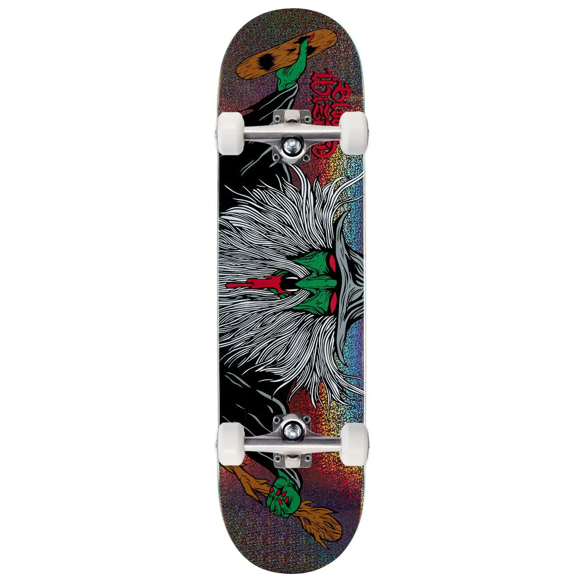 Blood Wizard Flying Wizard Galactic Skateboard Complete - 8.50" 1