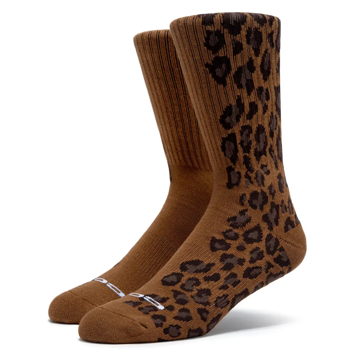 Ccs Leopard Socks - Brown 1