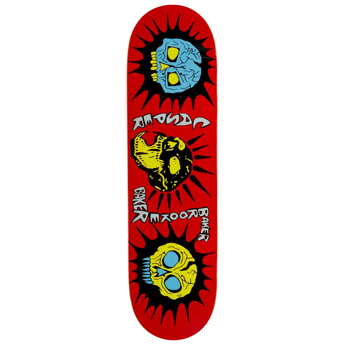 Baker Casper Brooker Wide Jaw Skateboard Deck - 8.475" 1