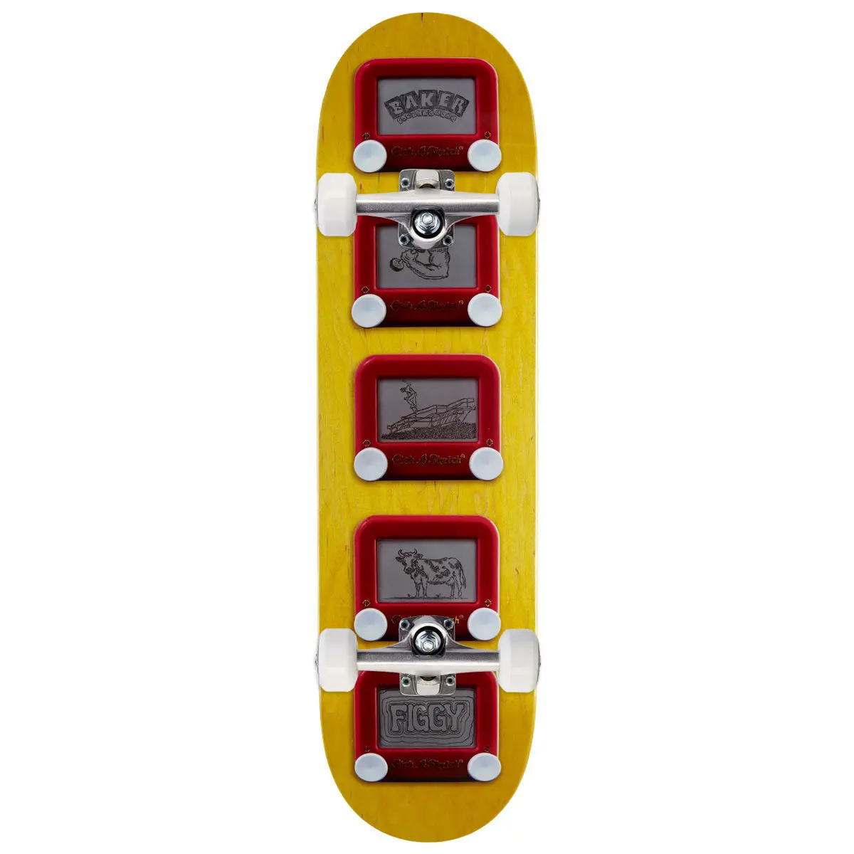 Baker Justin Figgy Figueroa Head On Collision Skateboard Complete - 8.25" 1