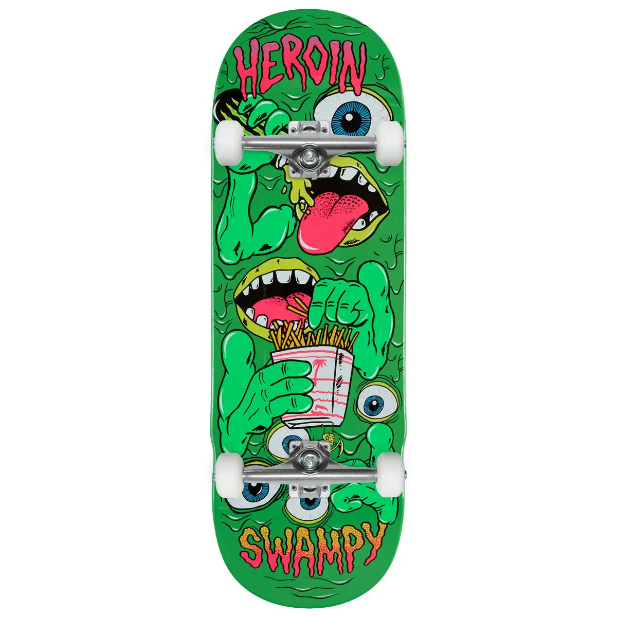 Heroin Swampy Mutate Or Die Skateboard Complete - 10.25" 1
