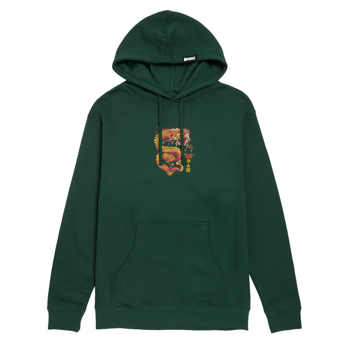 Dgk X Bruce Lee Lil Dragon Hoodie - Forest Green 2