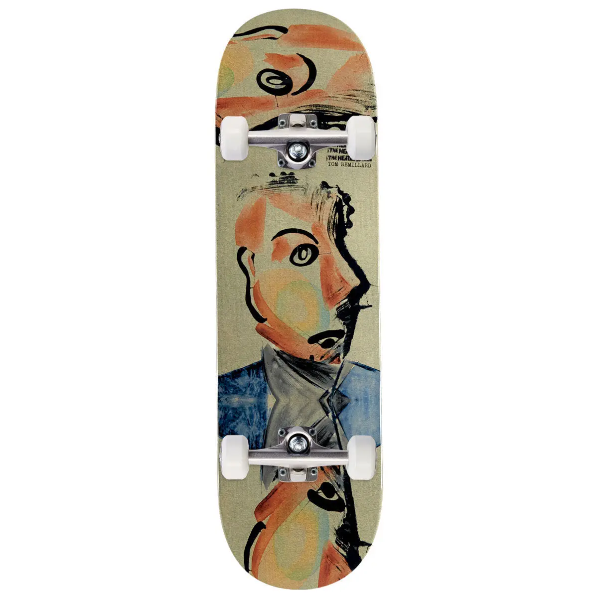 The Heated Wheel Tom Remillard Reflective Movement Skateboard Complete - 9.00" 1