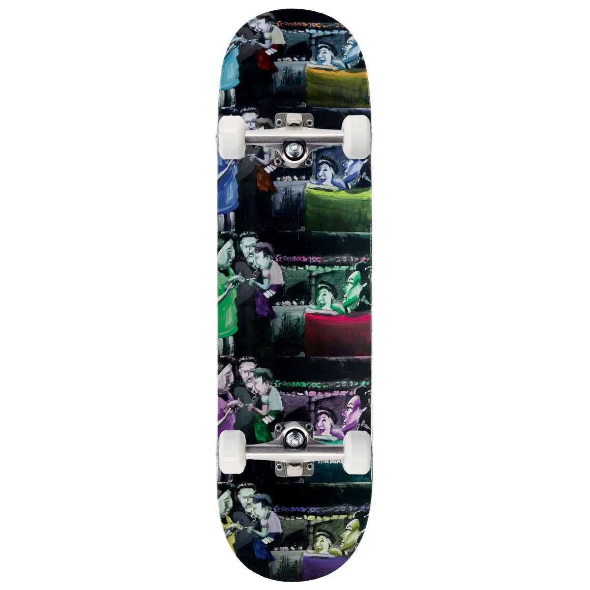 The Heated Wheel On Holiday Skateboard Complete - 8.50" 1