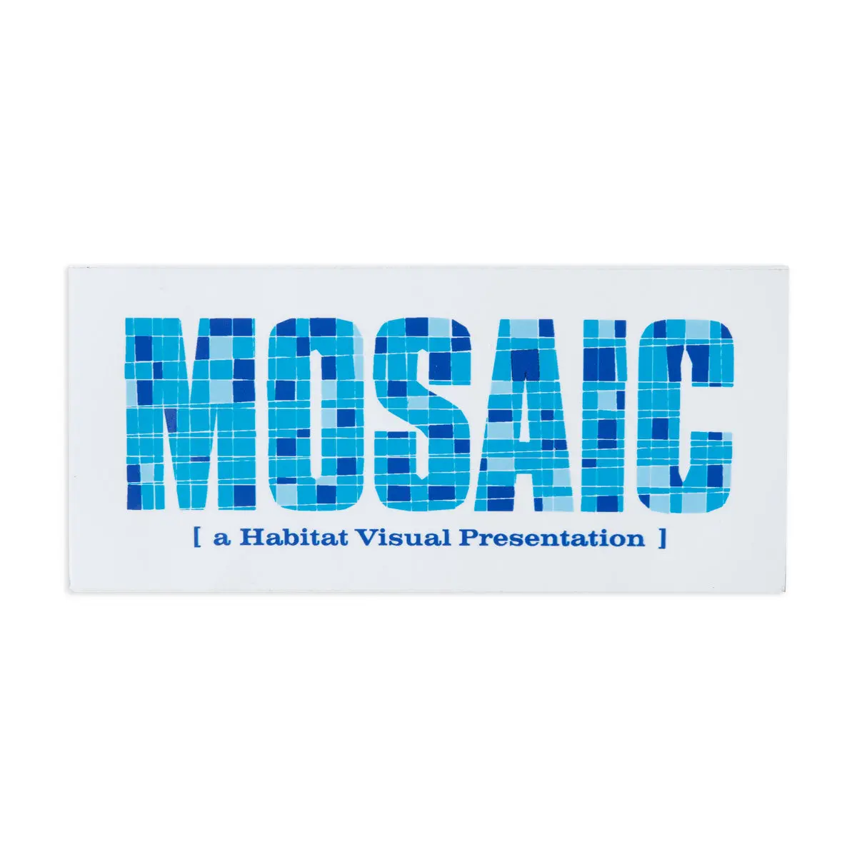 Habitat Mosaic Sticker - Assorted 1